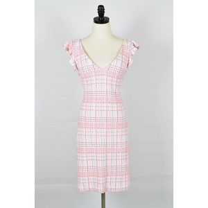 Amanda Uprichard Plaid Sleeveless Dress Size L